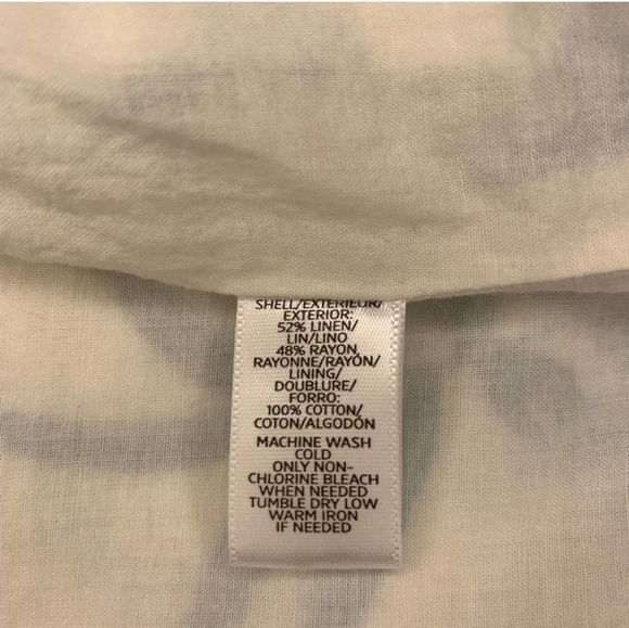 LOFT Teal Linen Racerback Mini Dress - Picture 5 of 7